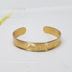 Avon Gold Taurus Cuff Bracelet